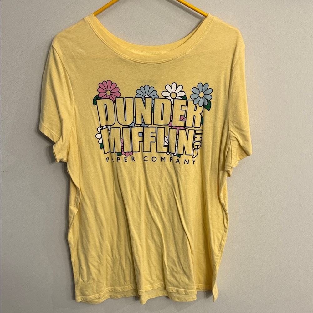 Torrid Yellow Dunder Mifflin Graphic Tee